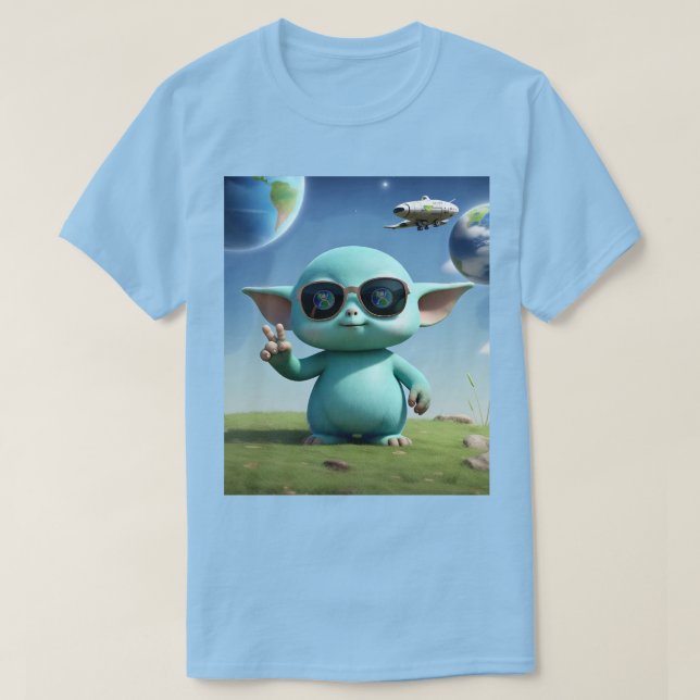 Camiseta de PEACE TO EATHLINGS (Diseño del anverso)