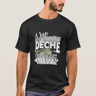 camiseta de pêche poisson,