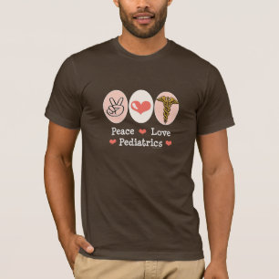 Camiseta de Pediatrian de la pediatría del amor d