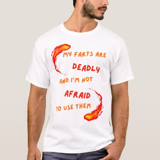 Camiseta de Pedo Silencioso pero Mortal para los S