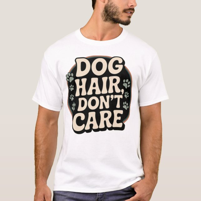 Camiseta de Pelo de Perro No Me Importa -Cita Dive (Anverso)