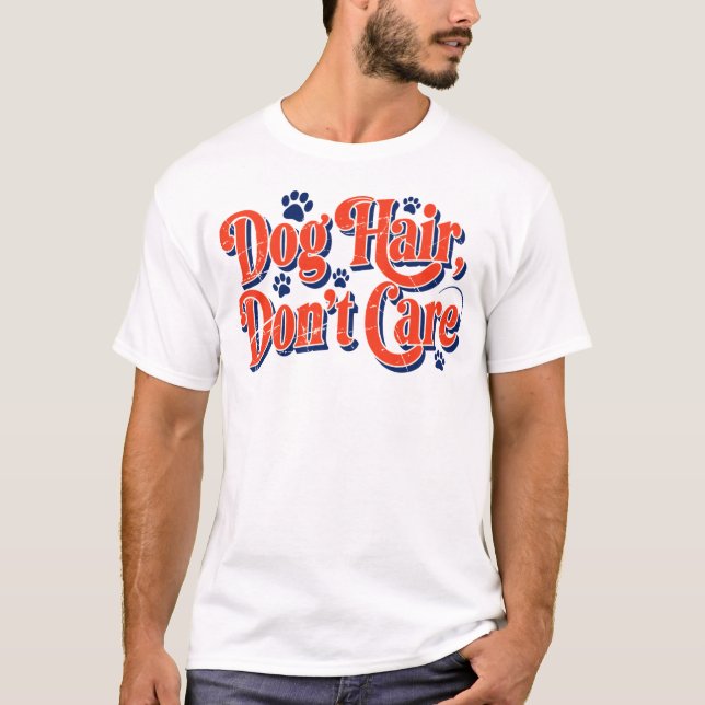 Camiseta de Pelo de Perro No Me Importa -Cita Dive (Anverso)