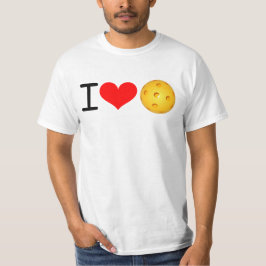 Camiseta de pelota: Me encanta la pelletilla