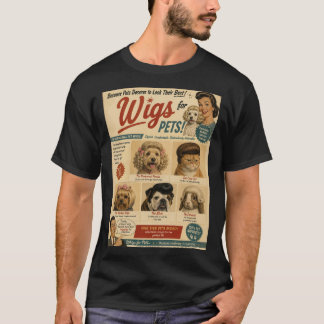 Camiseta de pelucas para mascotas