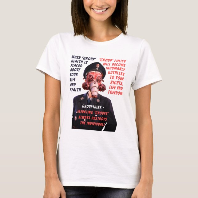 Camiseta de pensamiento grupal (ligera) (Anverso)