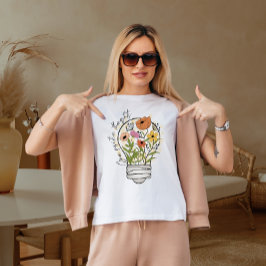 Camiseta de pensamientos positivos