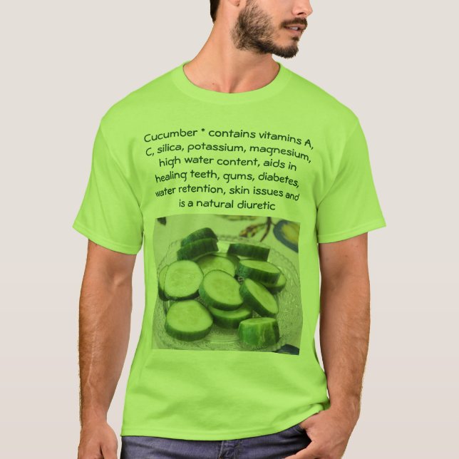 Camiseta de pepino (Anverso)