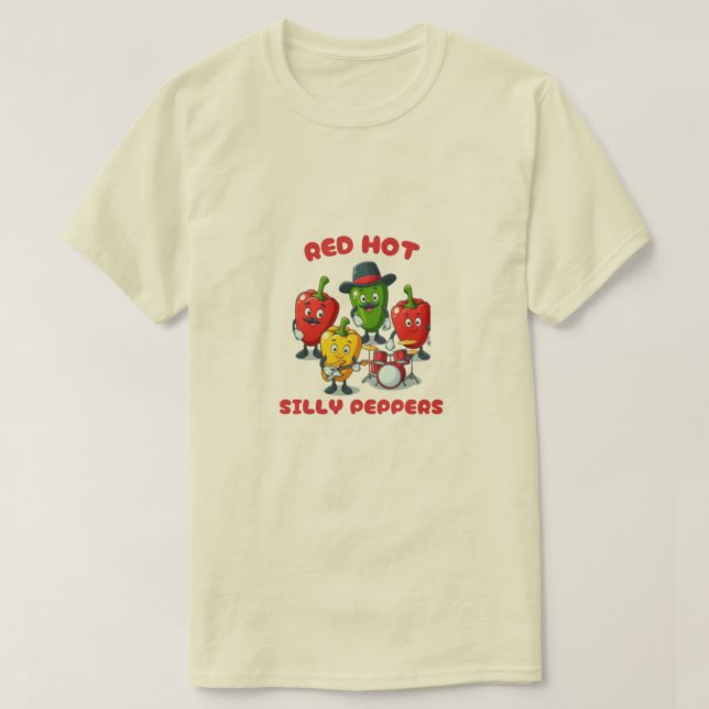 Camiseta de Peppers tonta - Diseño divertido y qui (Diseño del anverso)