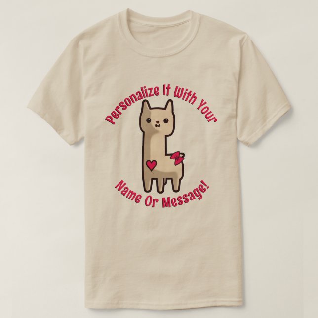 Camiseta de pequeña llamada (Diseño del anverso)
