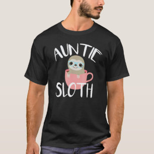 Camiseta de perezosa tía Regalo divertido y lindo