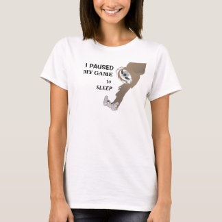 Camiseta de perezoso durmiendo con control de vide