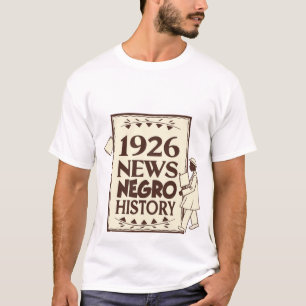 Camiseta de periódico antiguo de noticias de la Se