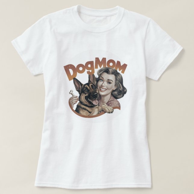Camiseta de perro amante de los pastores de Shephe (Diseño del anverso)