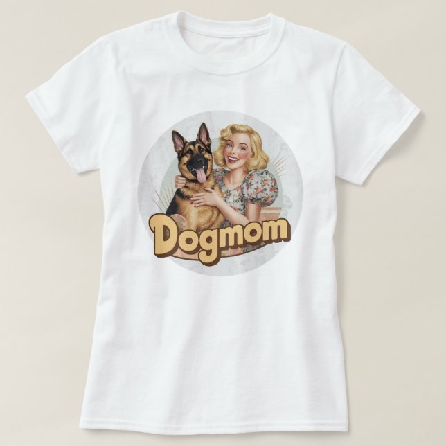 Camiseta de perro amante de los pastores de Shephe (Diseño del anverso)