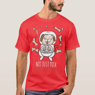Camiseta de perro astronauta
