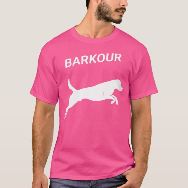 Camiseta de perro Barkour para mujeres - divertido (Anverso)