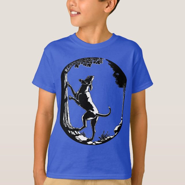 Camiseta de perro biológico de Hound Dog Shirt (Anverso)