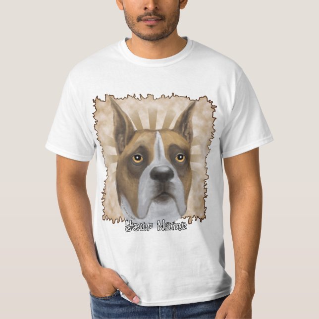 Camiseta de perro boxer (Anverso)