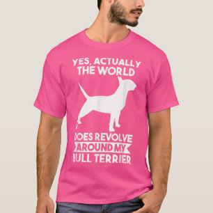 Camiseta de Perro Bull Terrier