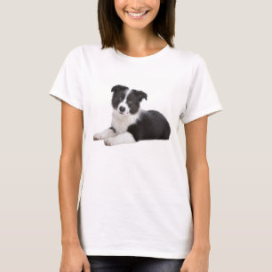 Camiseta de perro cachorro Border Collie de amor
