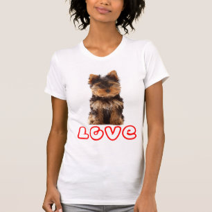 Camiseta de Perro Cachorro Yorkshire Terrier
