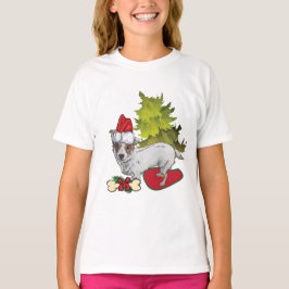 Camiseta de Perro Corgi navidades