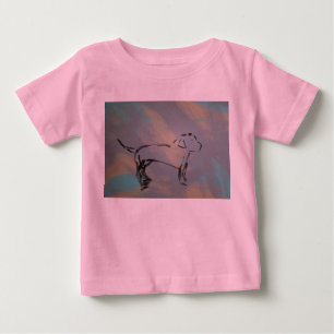 Camiseta de perro de Baby Fine Jersey