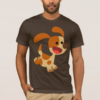 Camiseta de perro de caricatura