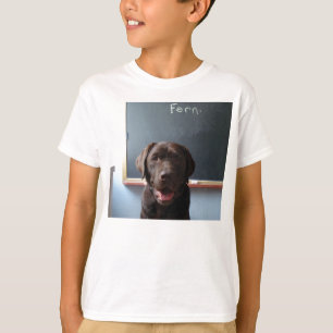 Camiseta de perro de Chocolate Lab