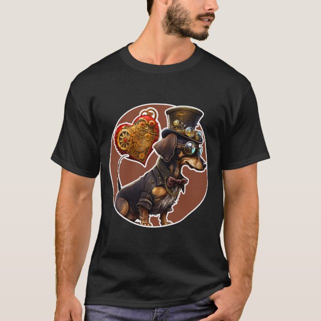 Camiseta de perro de Dachshund (Anverso)