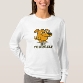 Camiseta de perro de dibujos animados Inspiradores