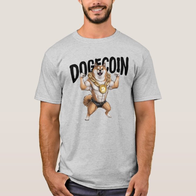 Camiseta de perro de Dogecoin (Anverso)