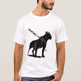 Camiseta de perro de fuerza desatada