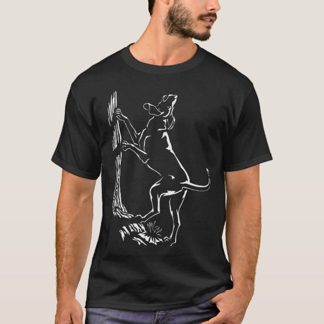 Camiseta De Perro De Hound Más Camisa De Perro De  (Anverso)