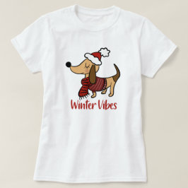 Camiseta de perro de invierno de Dachshund