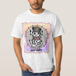 Camiseta de perro de la policía esporádica