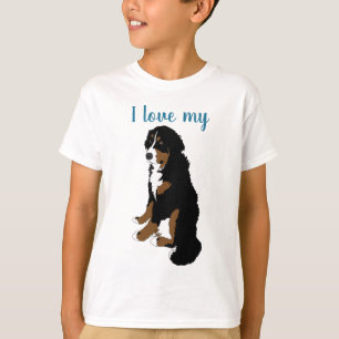 Camiseta de perro de montaña de Bernese