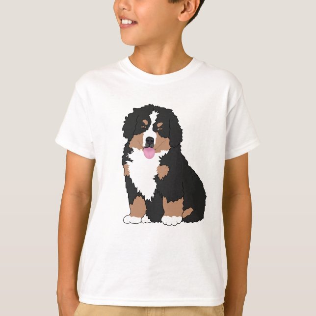 Camiseta de Perro de Montaña de Bernese (Anverso)