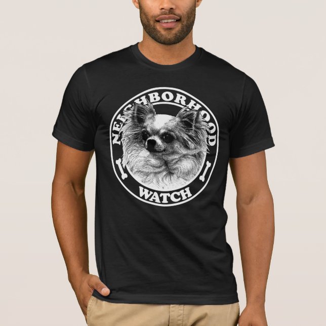 Camiseta de Perro de Neighborhood Watch (Anverso)