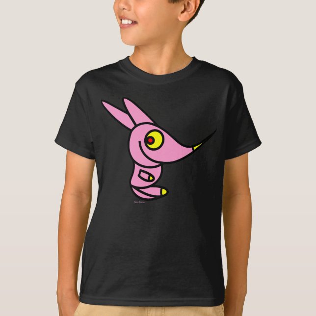 camiseta de perro divertido-perro-bebé de jango (Anverso)