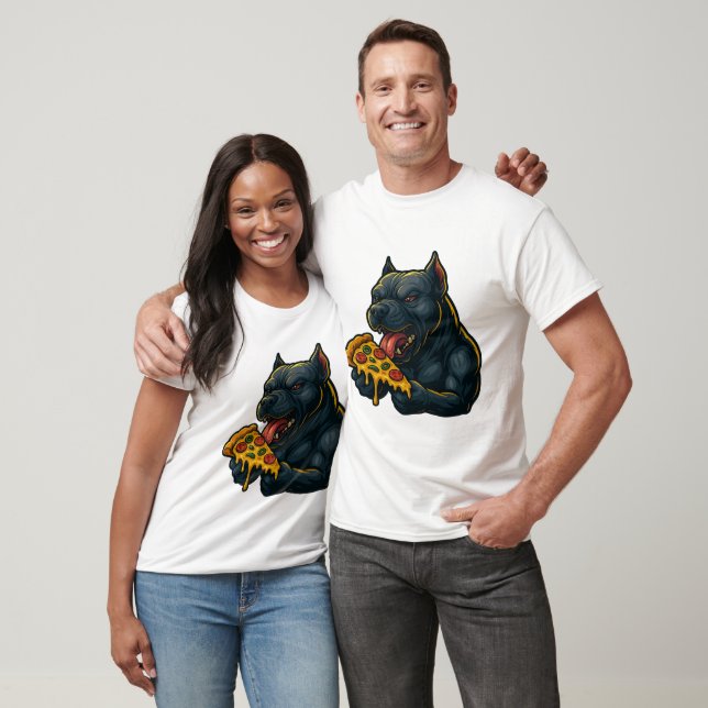 Camiseta de perro fiero y divertido – Hungry Hound (Unisexo)