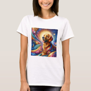 Camiseta de perro graciosa de Cosmic Happy