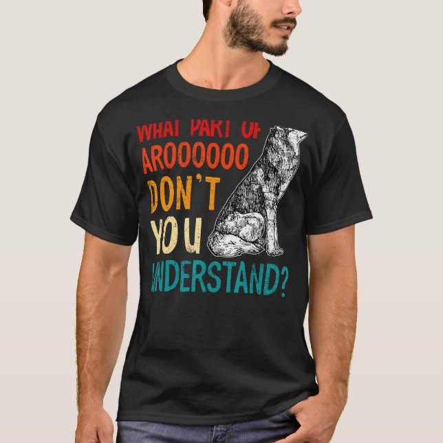 Camiseta De Perro Graciosa, Tee De Amante De Perro (Anverso)