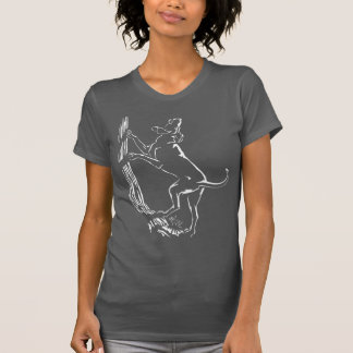 Camiseta de perro honrada camiseta de perro cazado