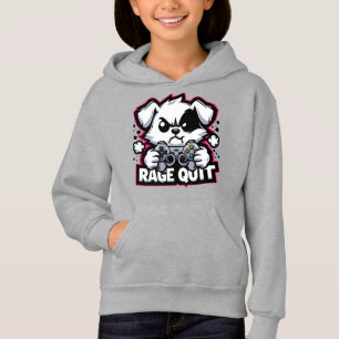 Camiseta de perro jugador Rage Quit - Regalo diver