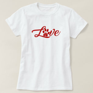 Camiseta de Perro Love Paw