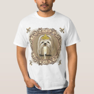 Camiseta de perro maltés Princesa