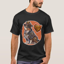 Camiseta de perro pastor australiano
