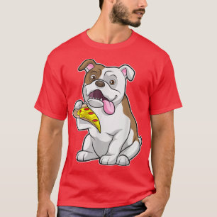 Camiseta de perro pizza