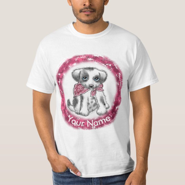 Camiseta De Perro Puppy (Anverso)